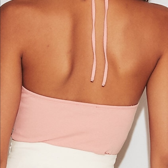 Sequin Halter Thong Bodysuit NWT - Picture 3 of 5